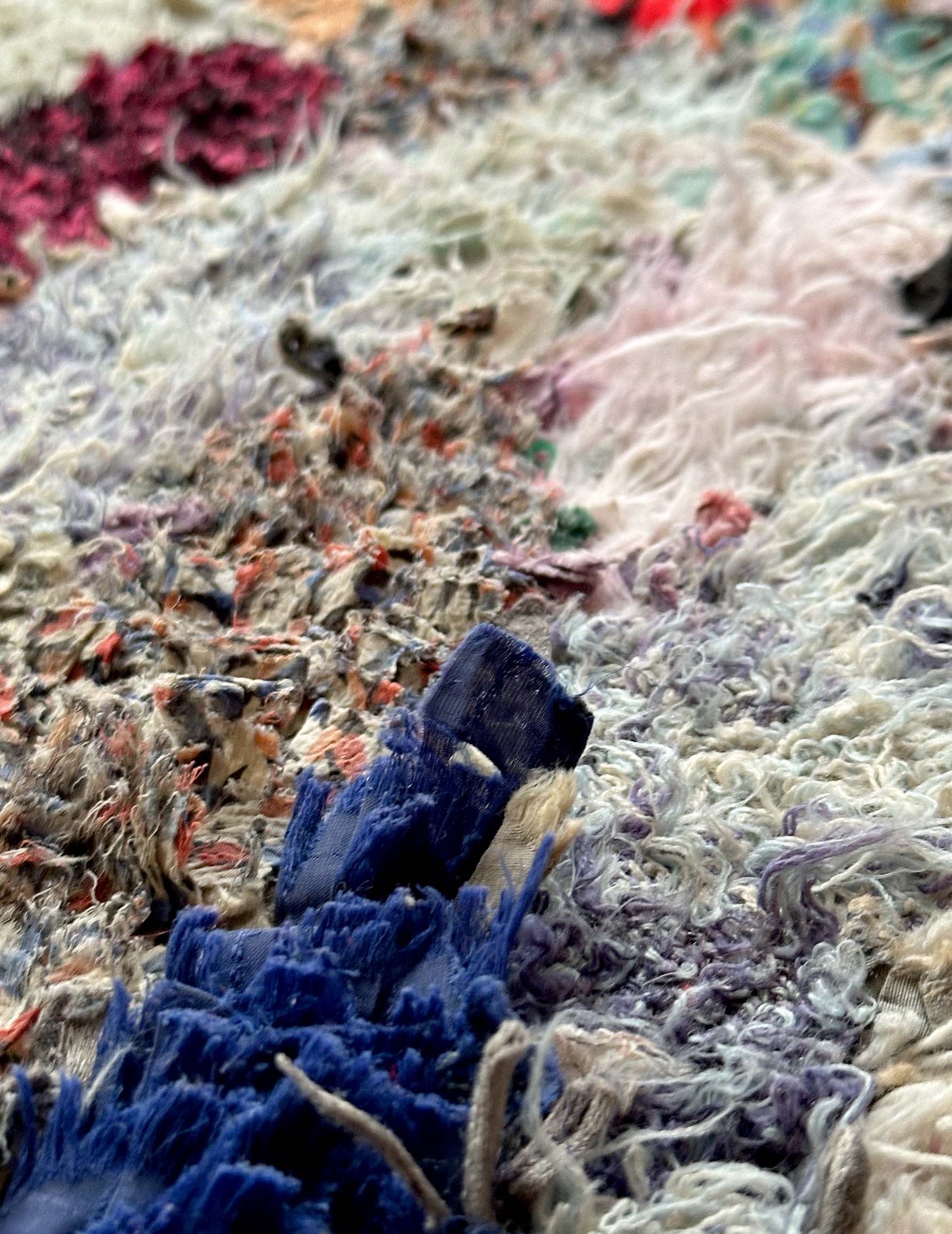 Vintage Boucherouite Rug