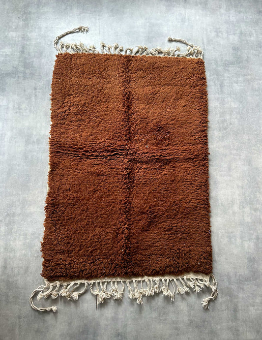 Brown rug