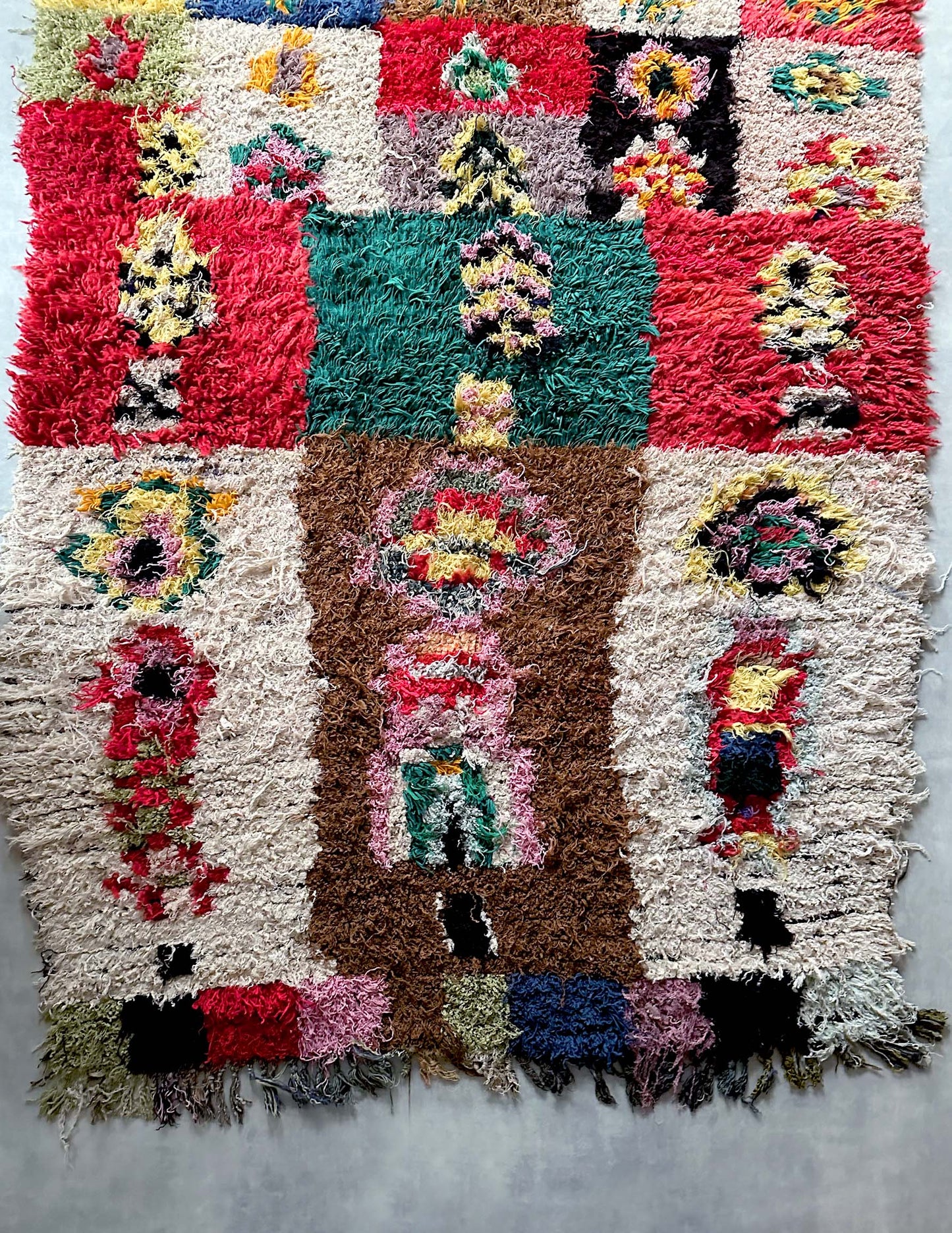 Vintage Boucherouite Rug