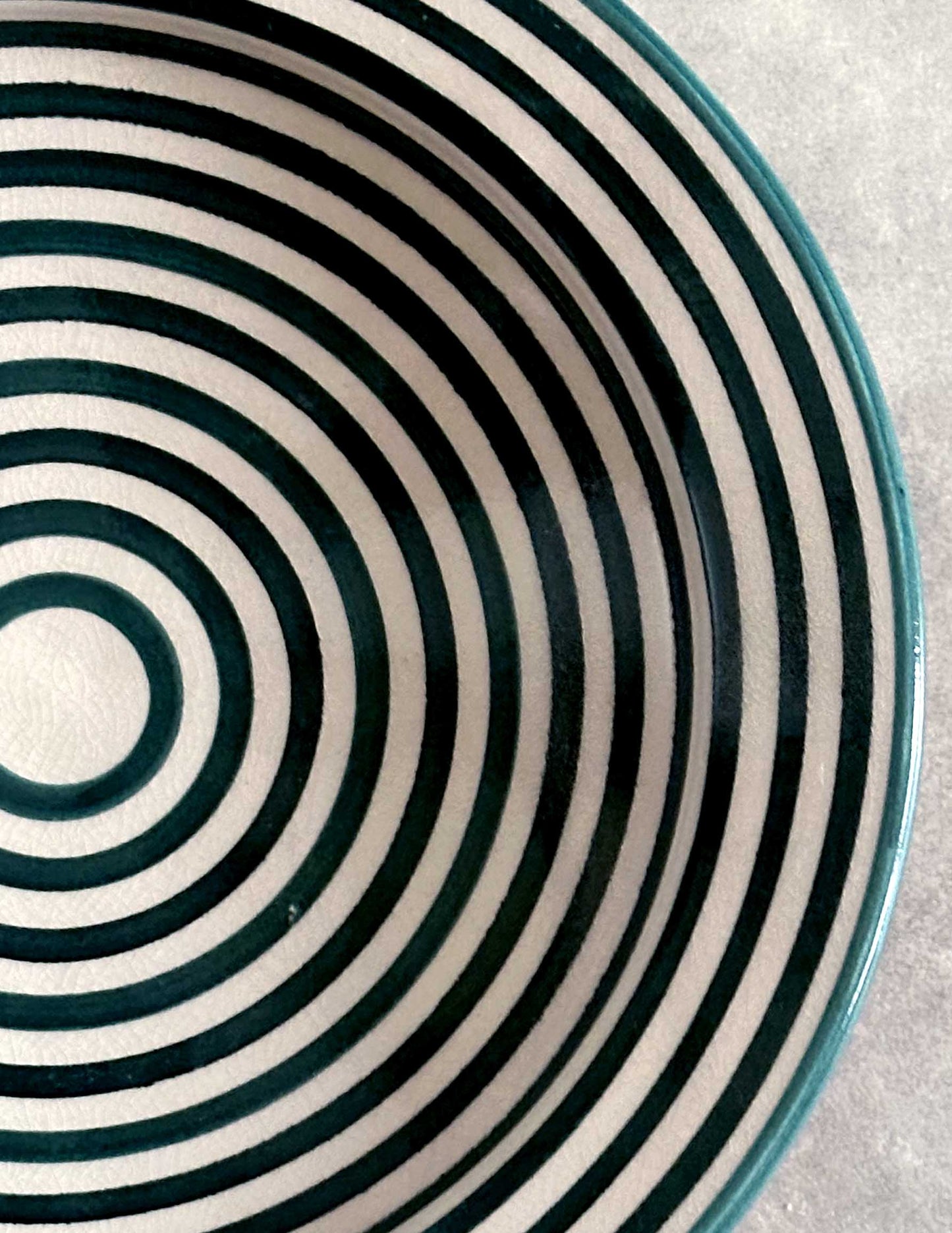 Handmade ceramic plate