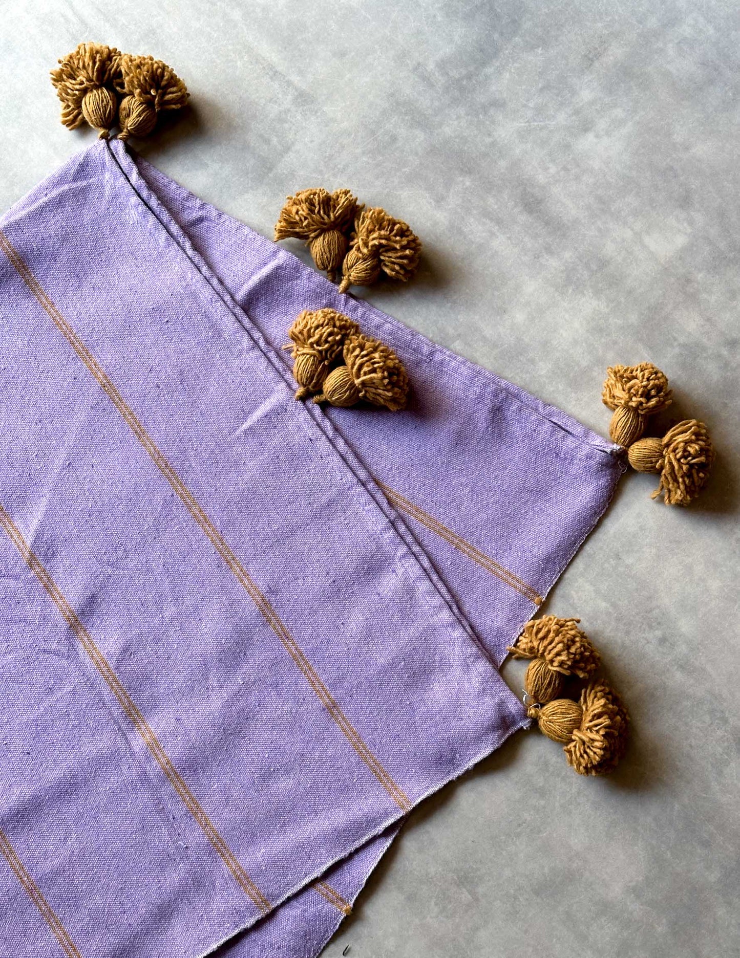 Pompom blanket