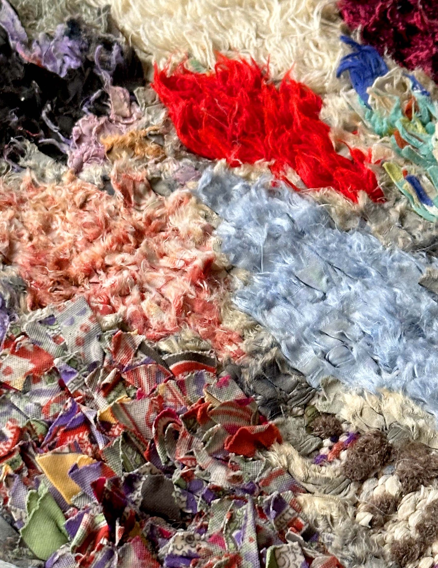 Vintage Boucherouite Rug