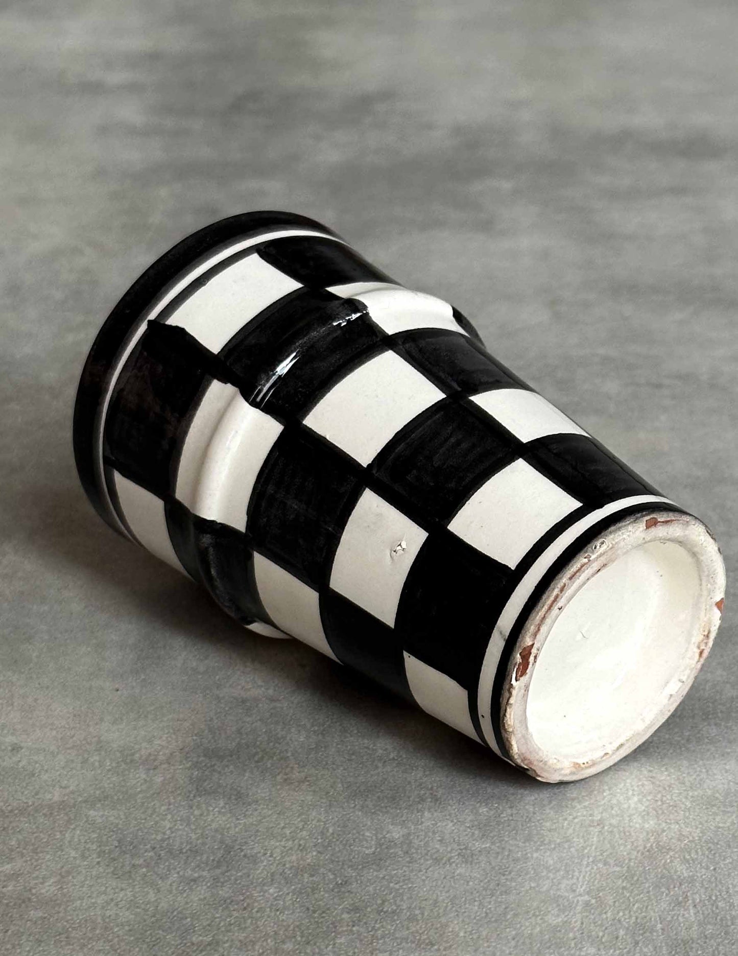 Checker cup