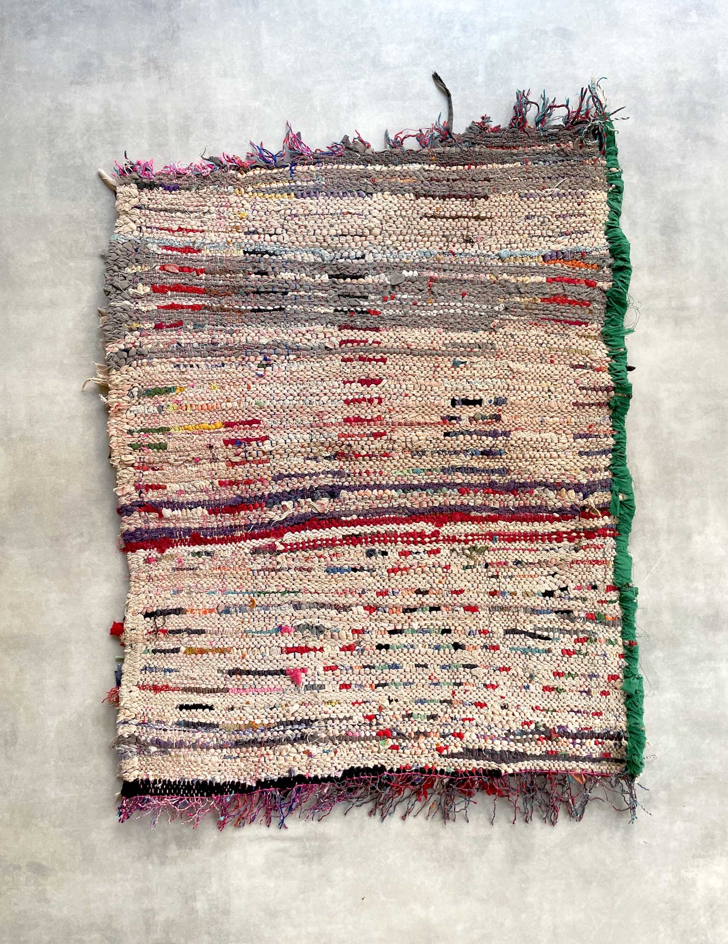 Vintage Boucherouite Rug