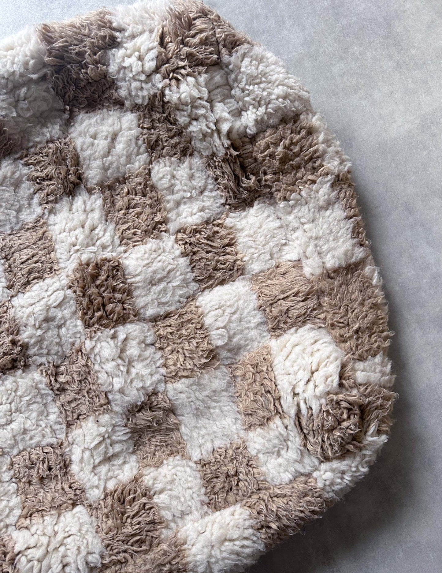 Checker Pouf