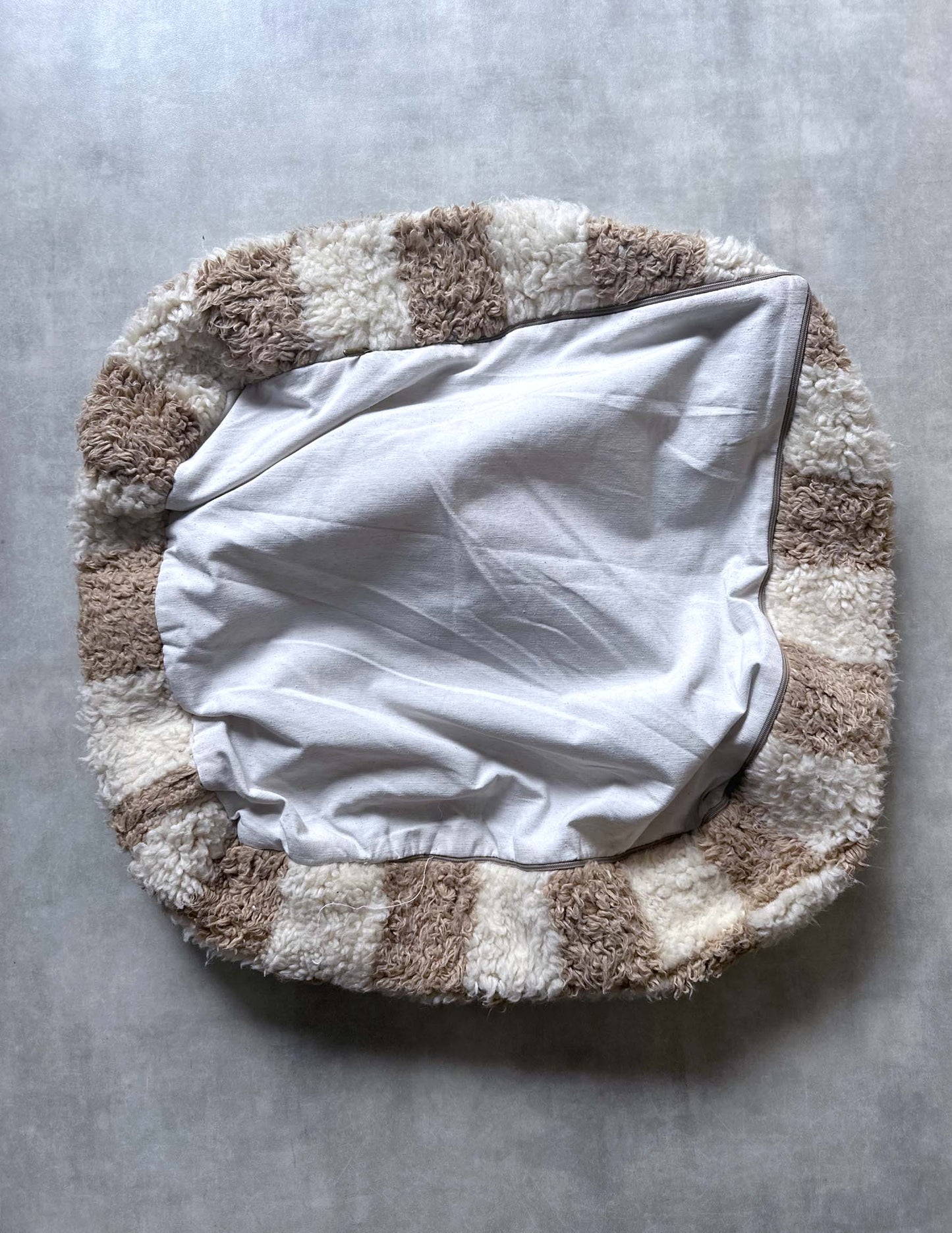 Checker Pouf