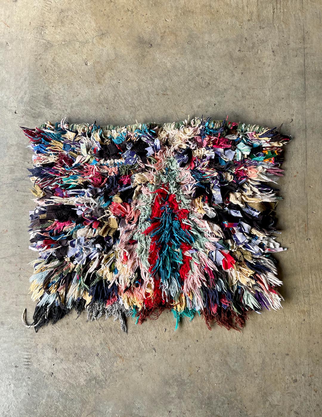 Vintage Boucherouite Rug