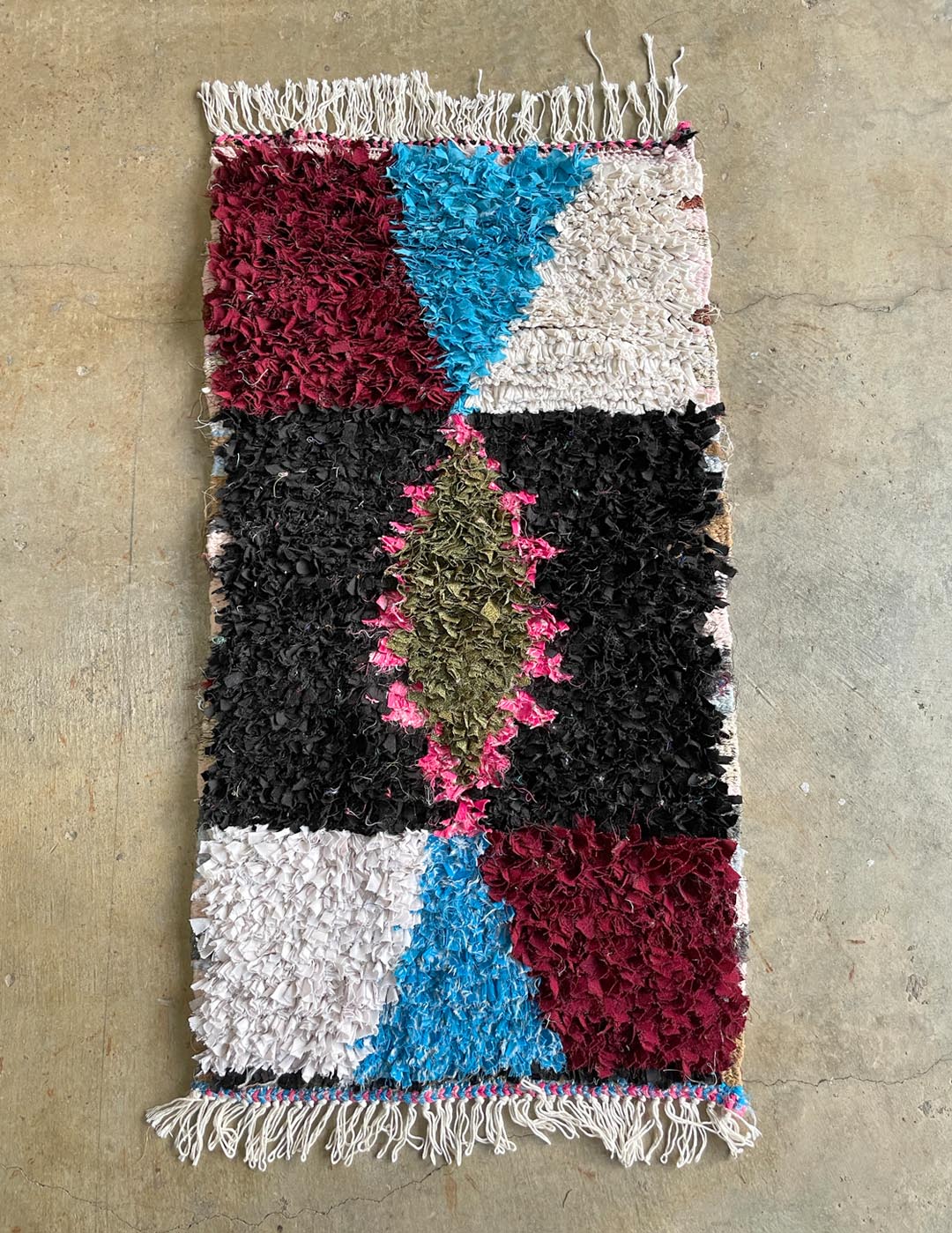 Boucherouite Rug