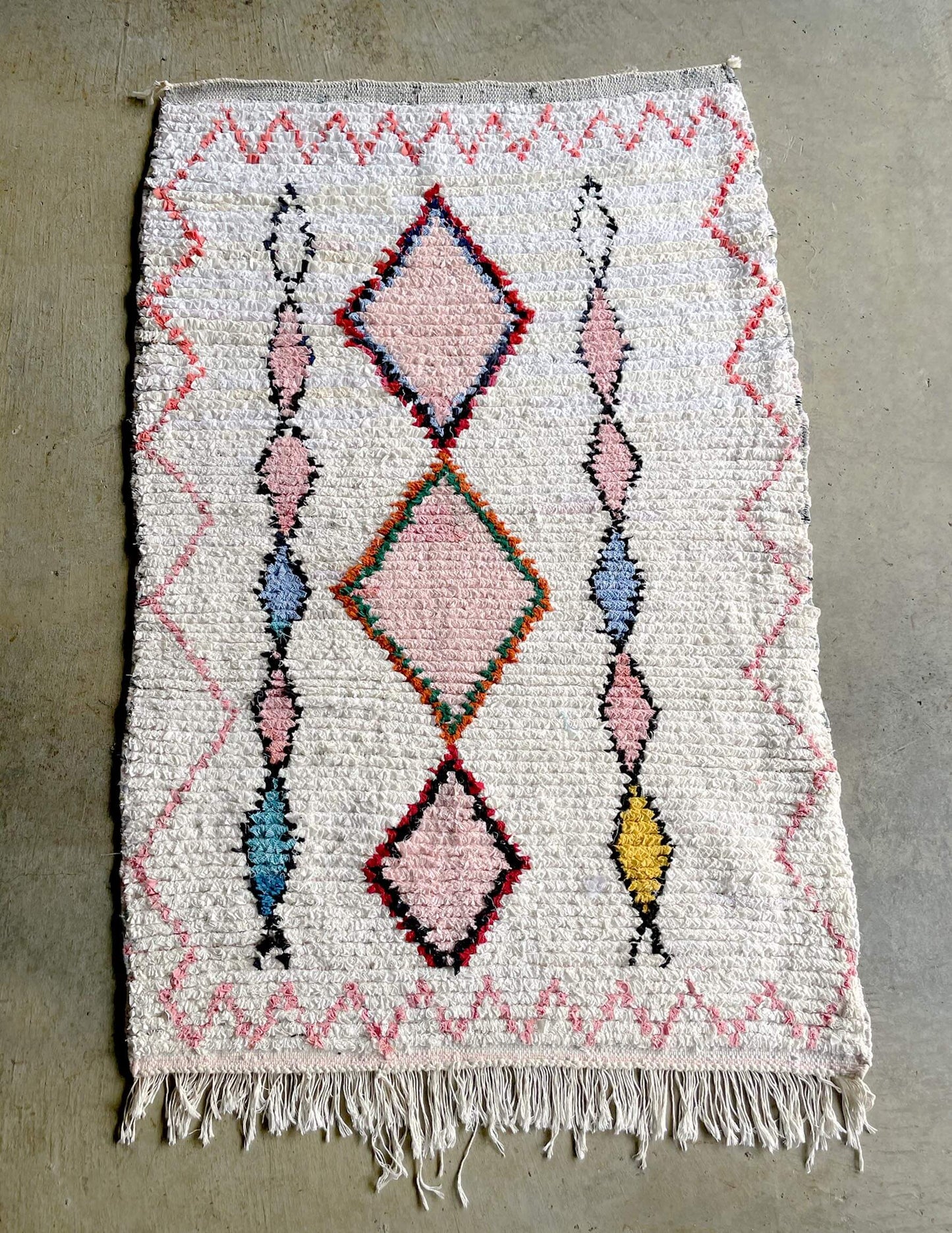 Boucherouite rug