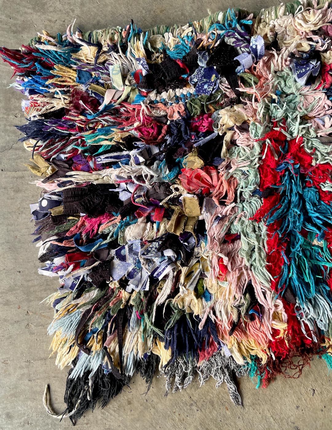 Vintage Boucherouite Rug