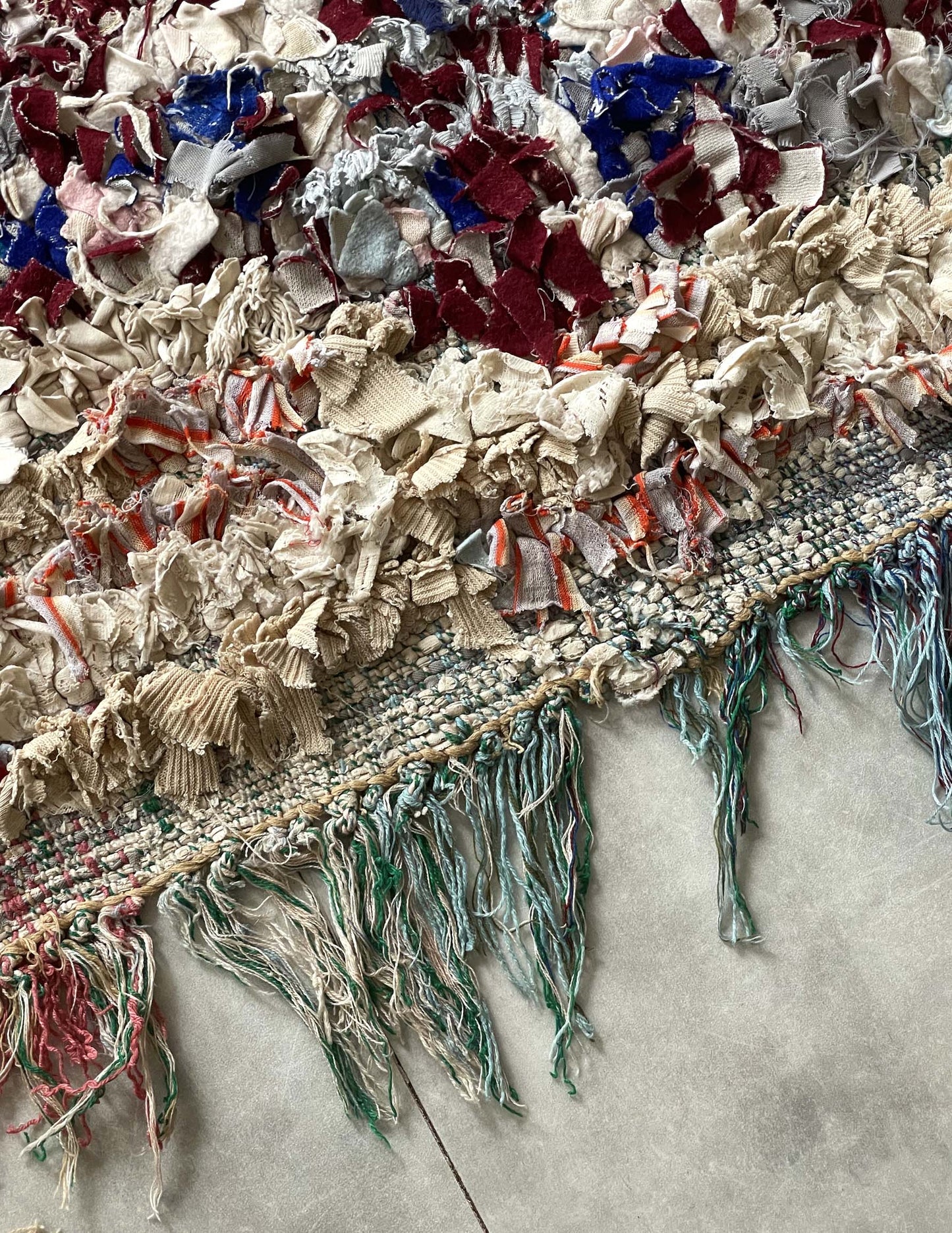 Vintage Boucherouite Rug