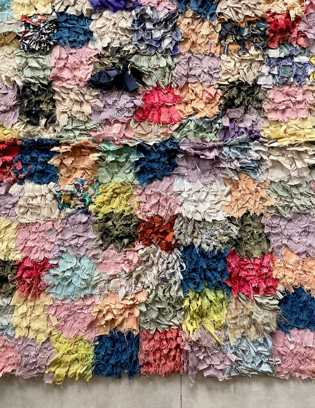 Vintage Boucherouite Rug