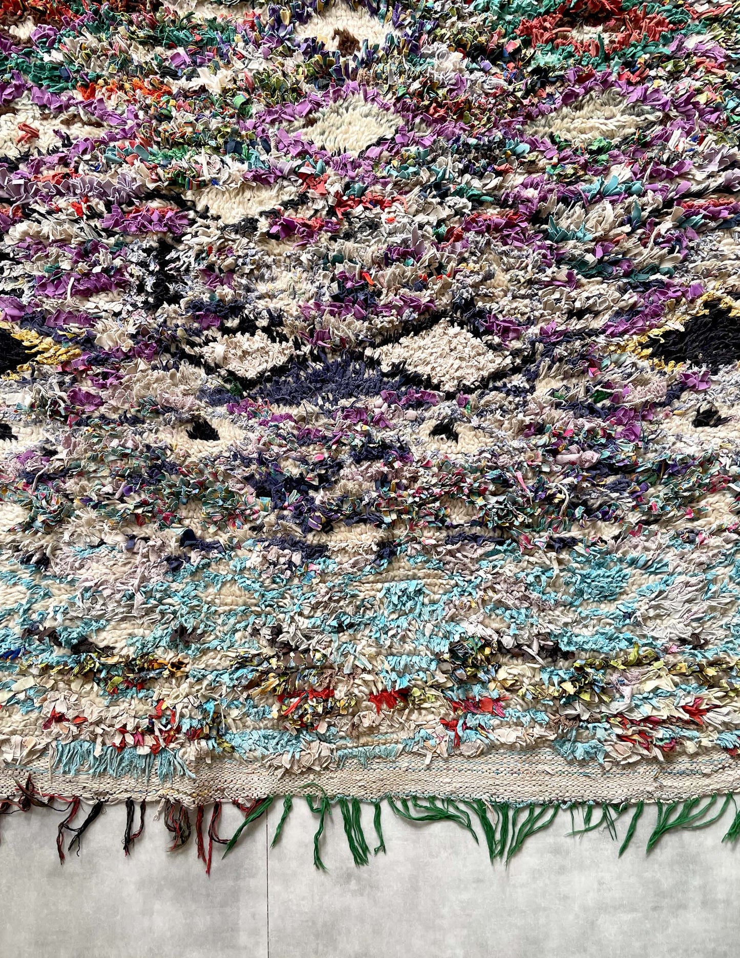 Vintage Boucherouite Rug