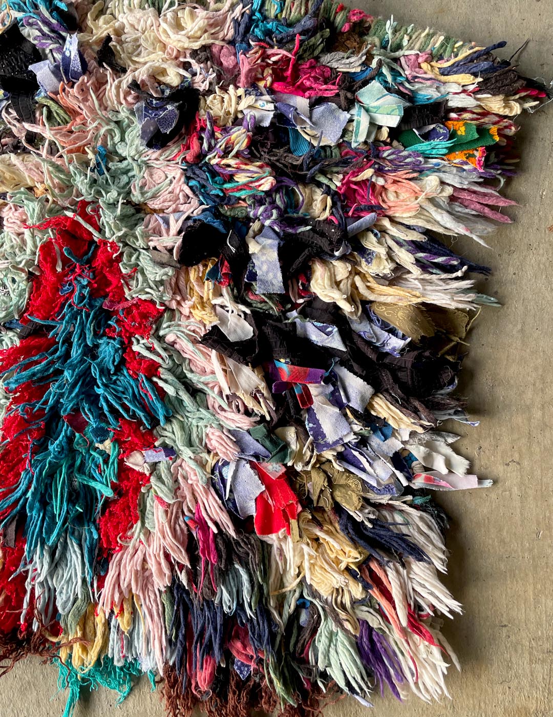 Vintage Boucherouite Rug