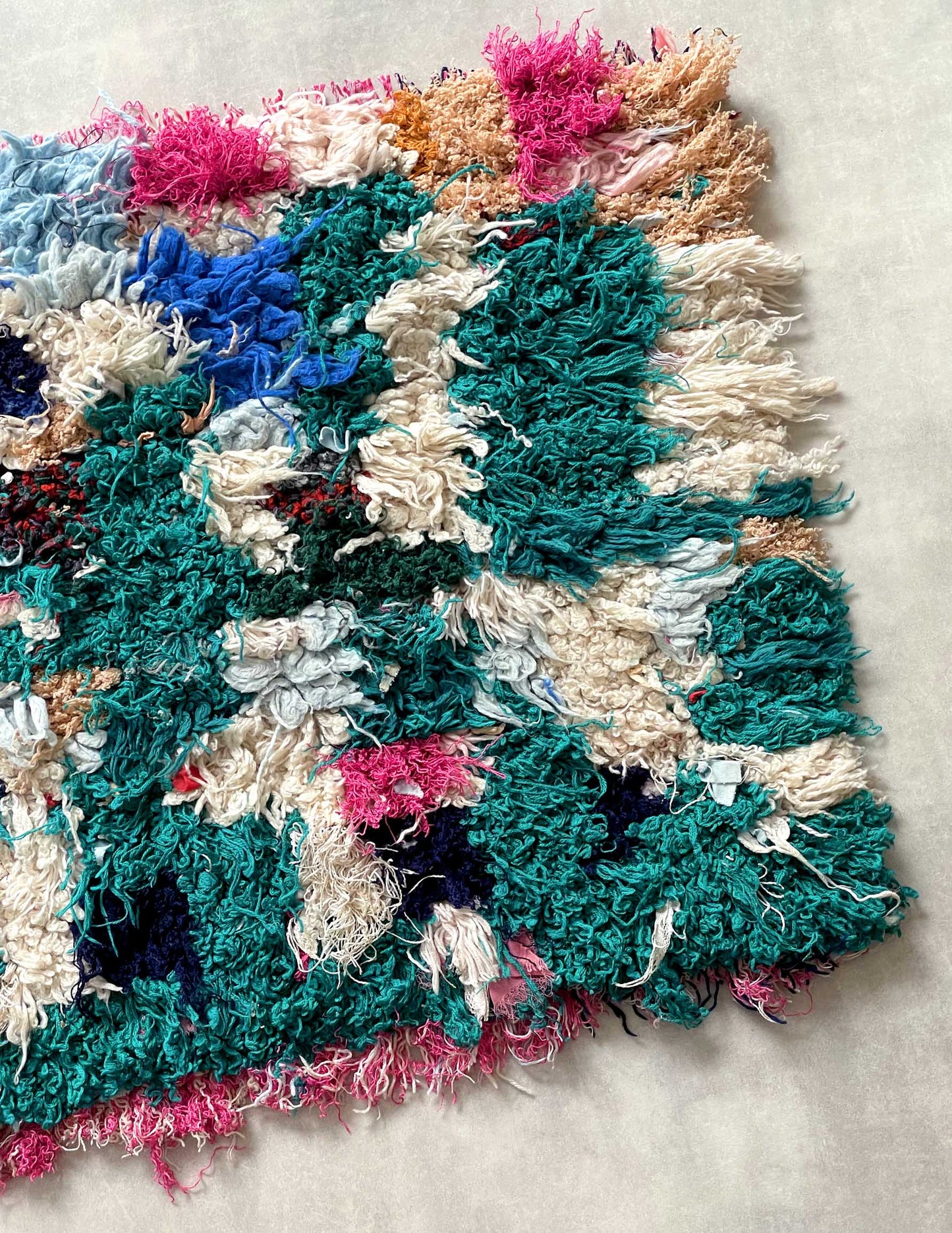 Vintage Boucherouite Rug