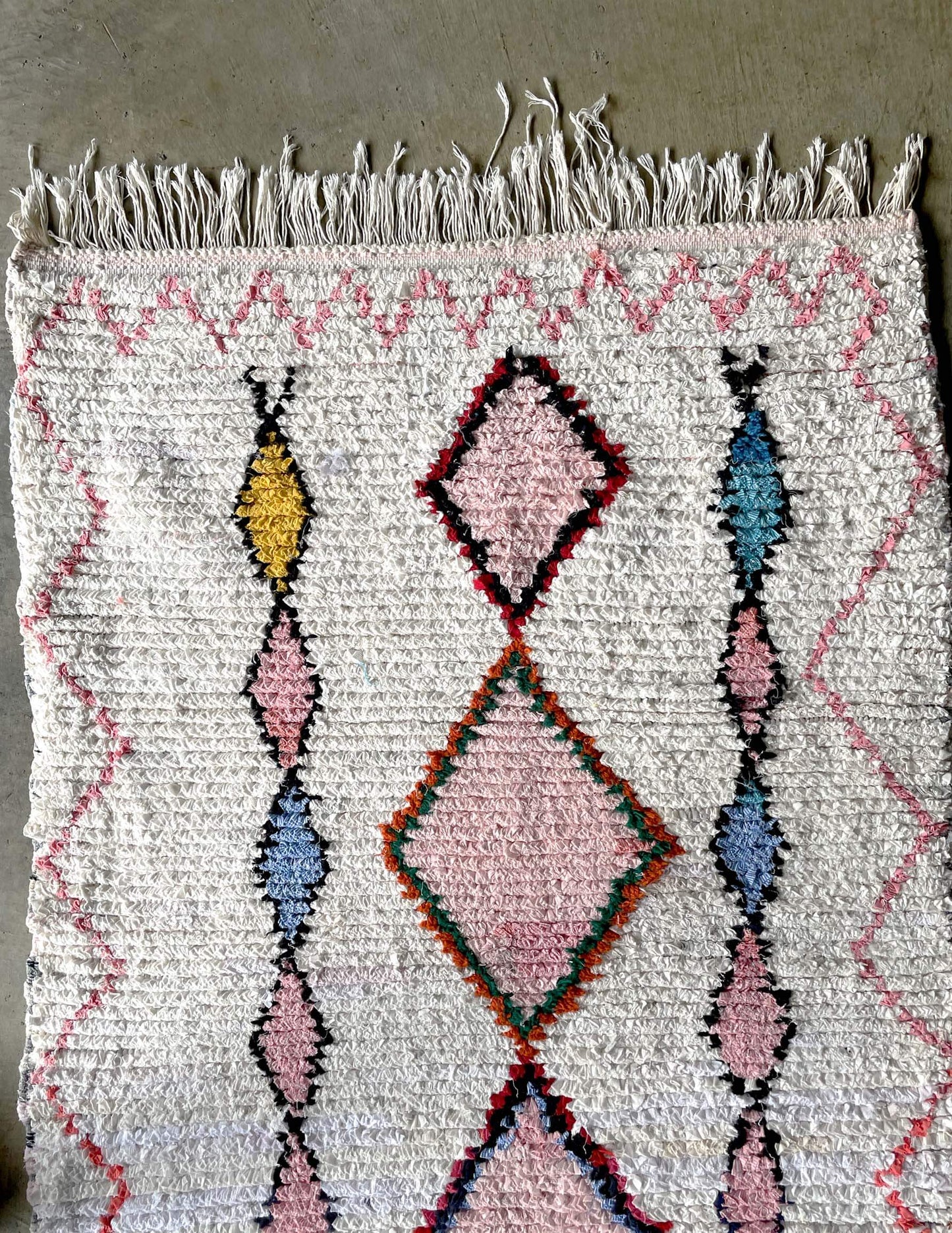 Boucherouite rug