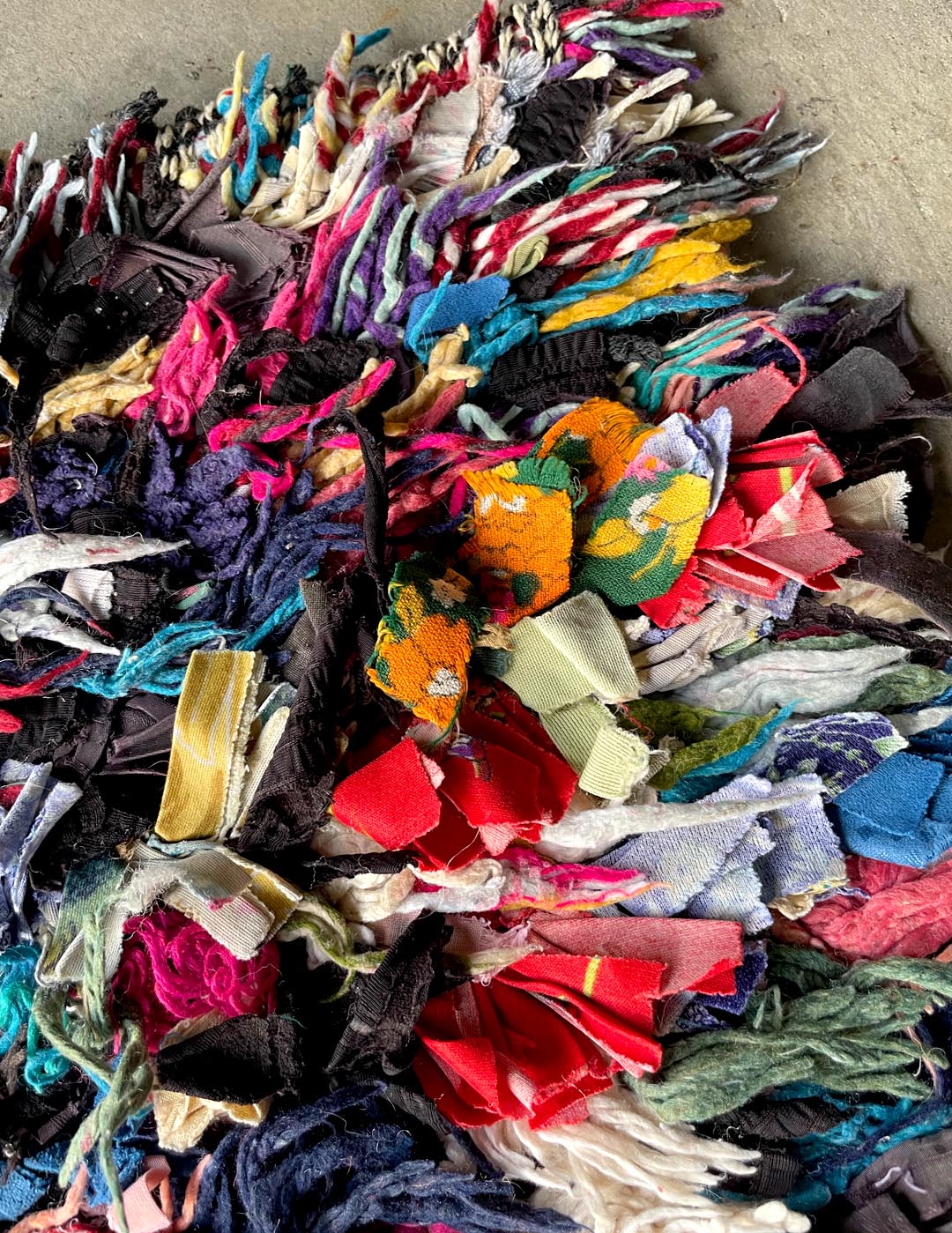 Vintage Boucherouite Rug