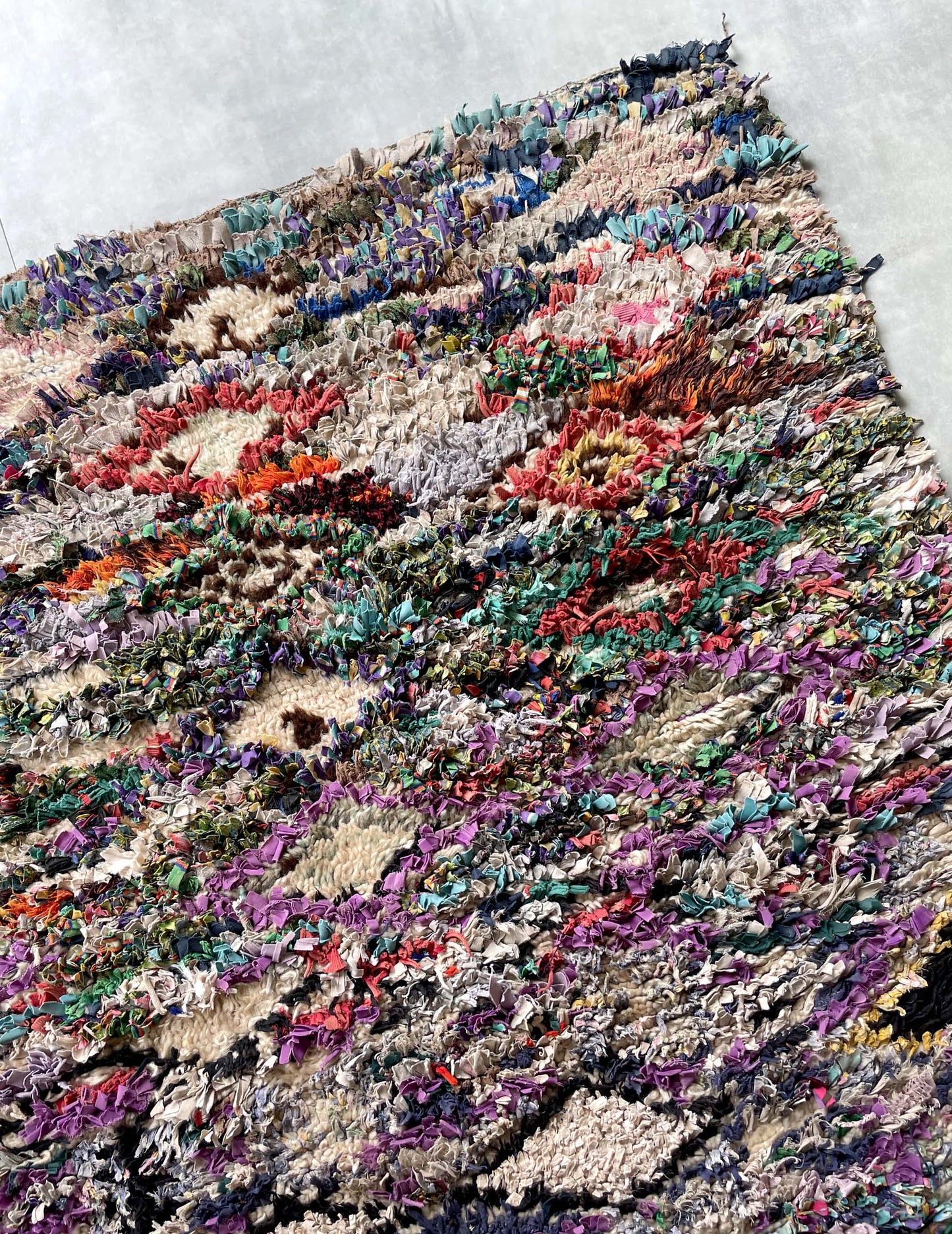 Vintage Boucherouite Rug