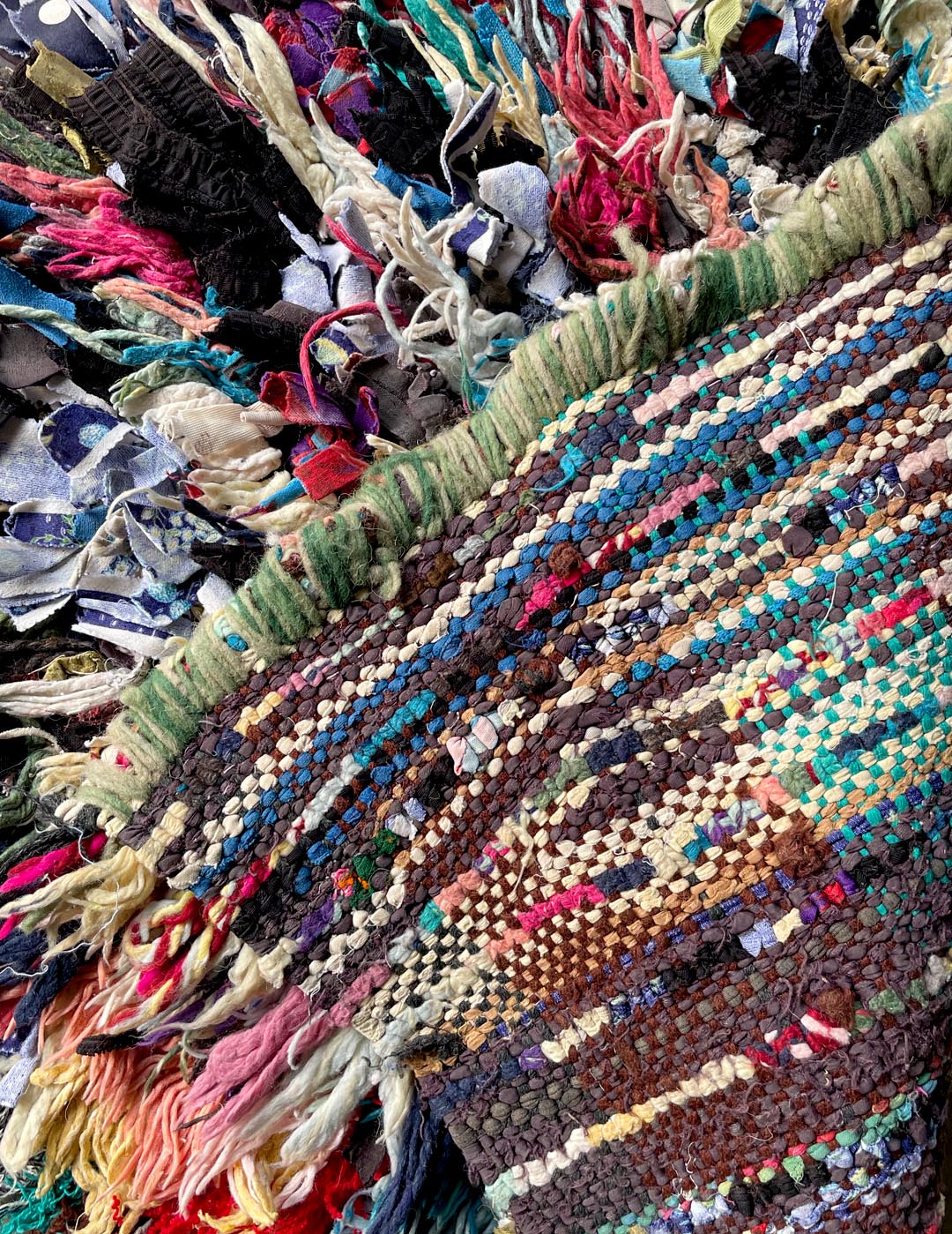 Vintage Boucherouite Rug