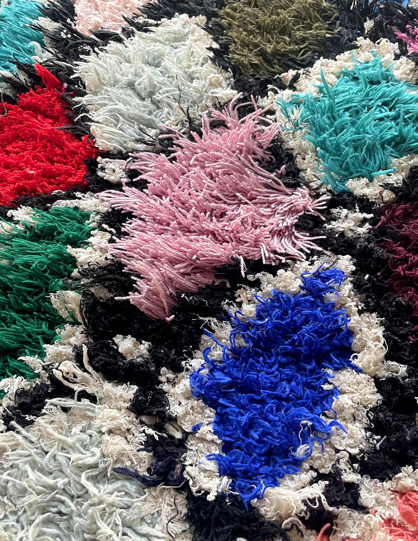 Vintage Boucherouite Rug