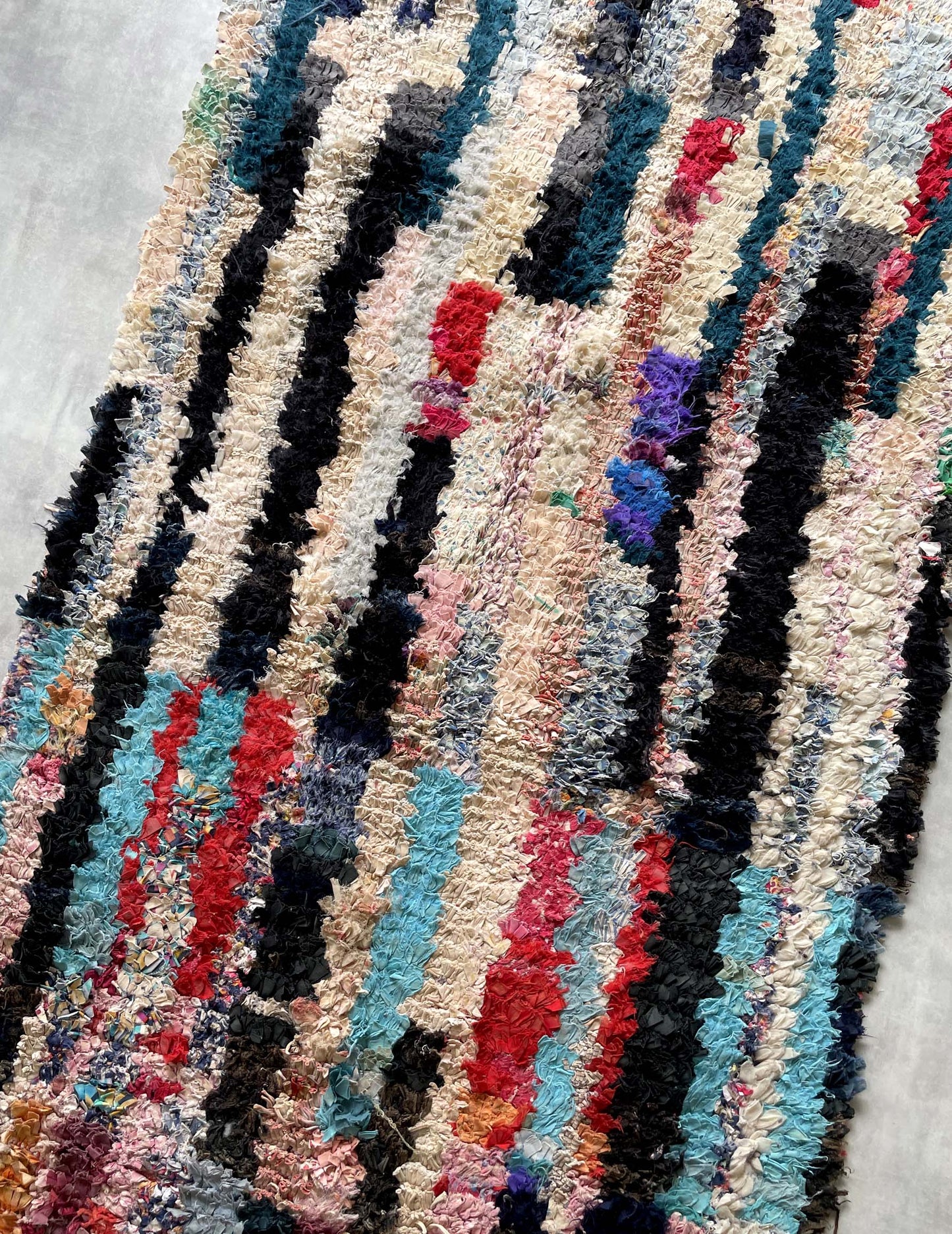 Vintage Boucherouite Rug