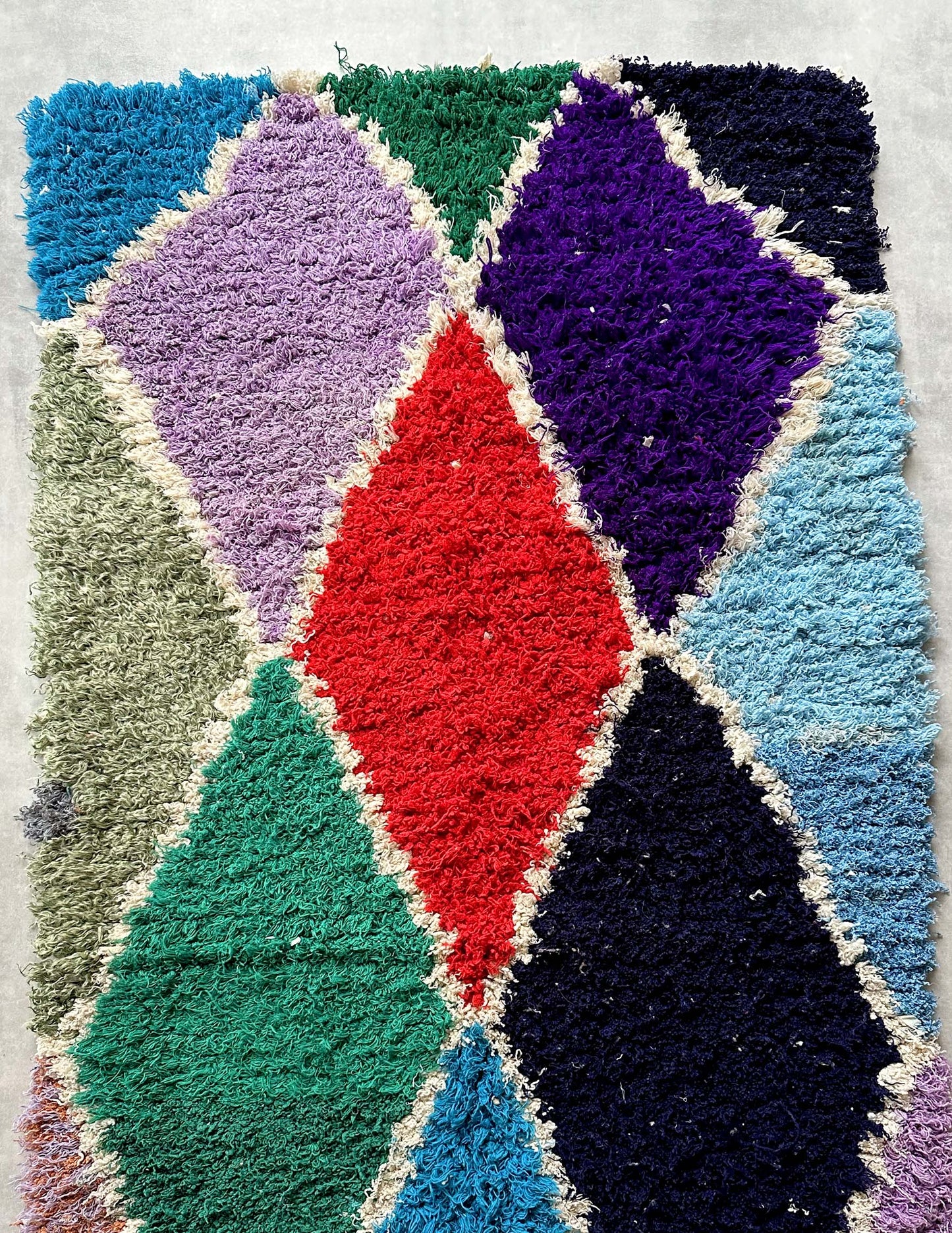 Vintage Boucherouite Rug