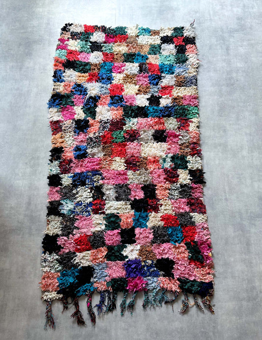 Vintage Boucherouite Rug