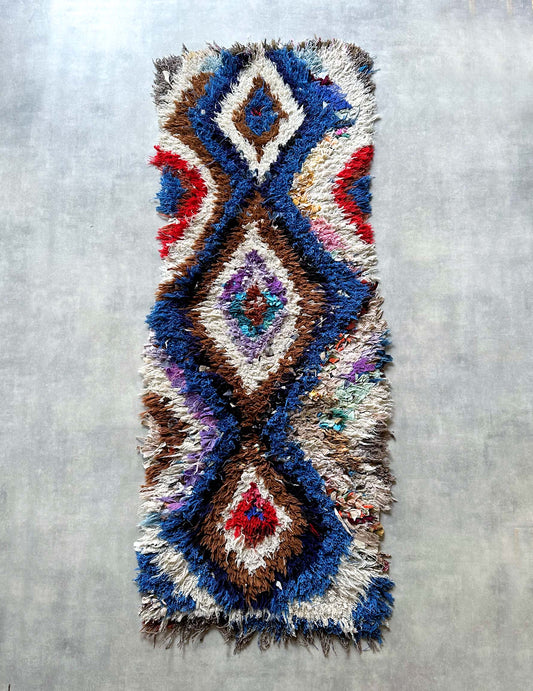 Vintage Boucherouite Rug