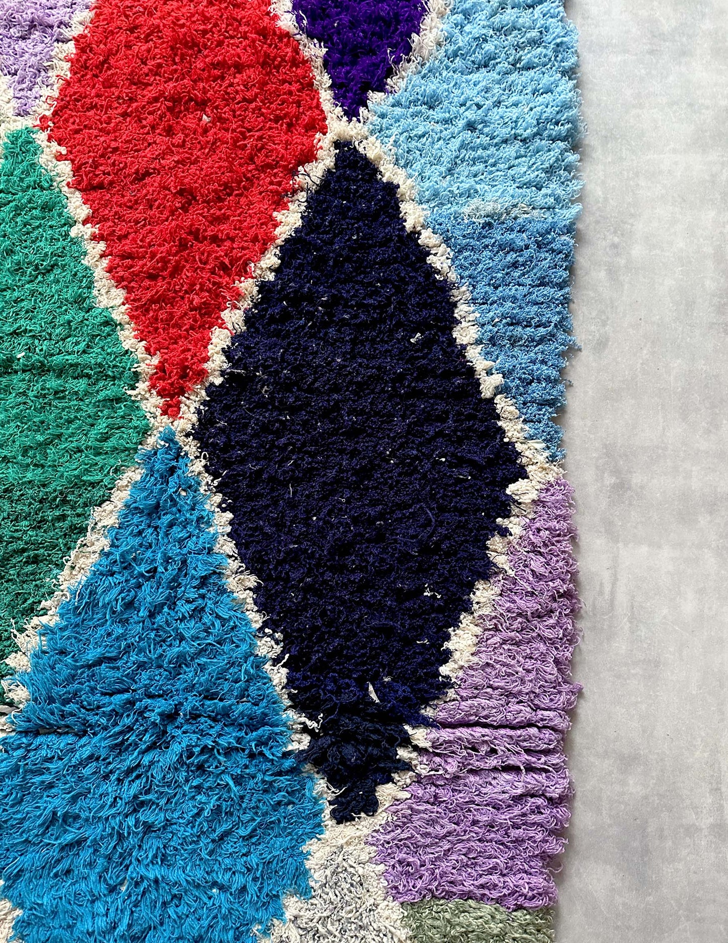 Vintage Boucherouite Rug