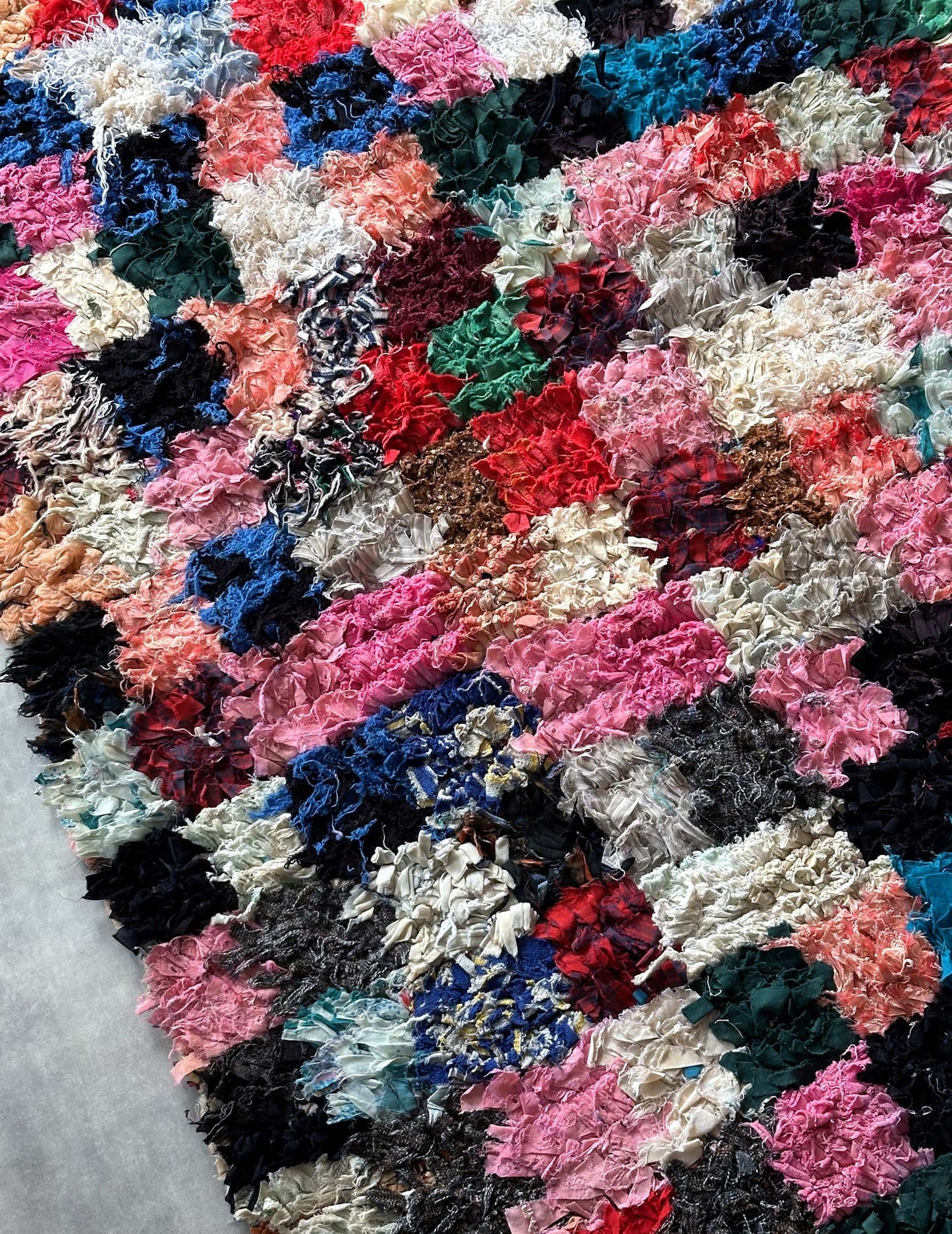 Vintage Boucherouite Rug