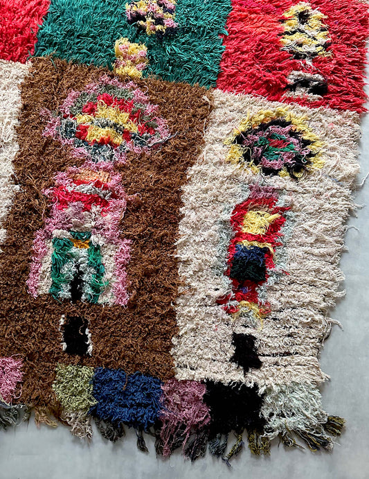 Vintage Boucherouite Rug