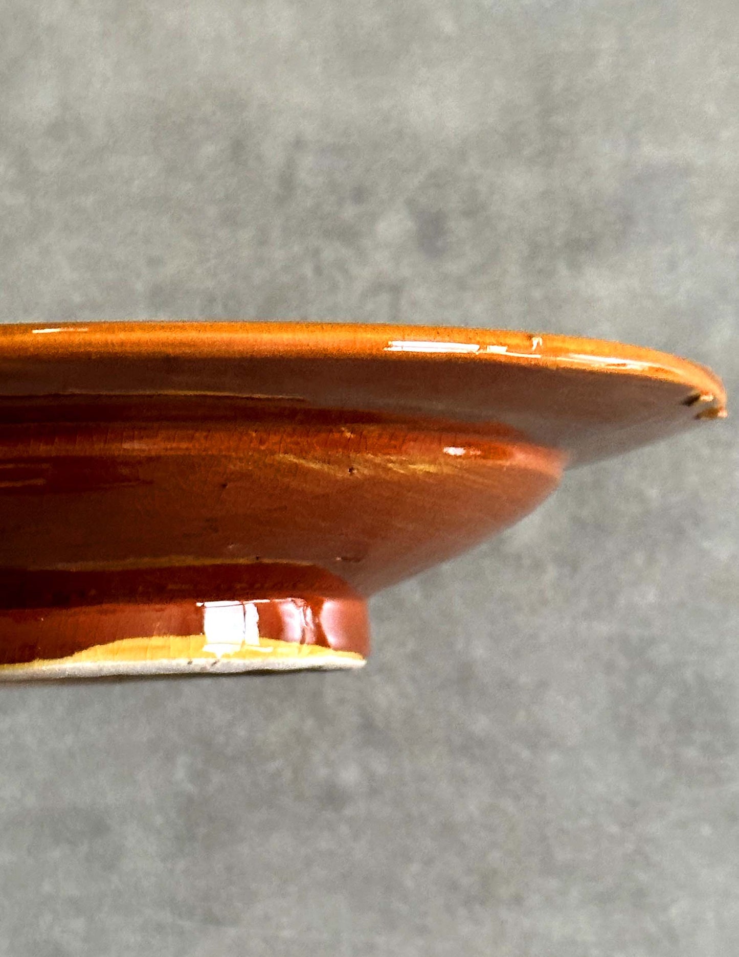 Handmade ceramic plate