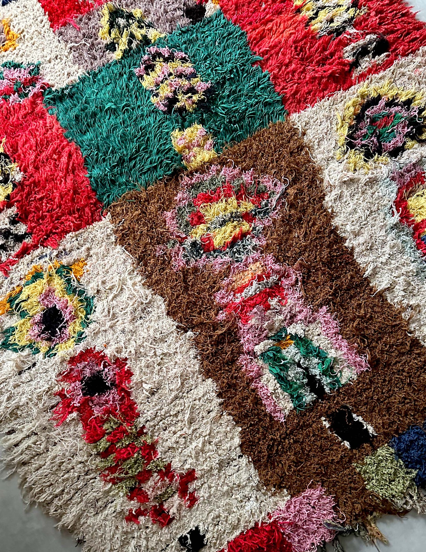 Vintage Boucherouite Rug