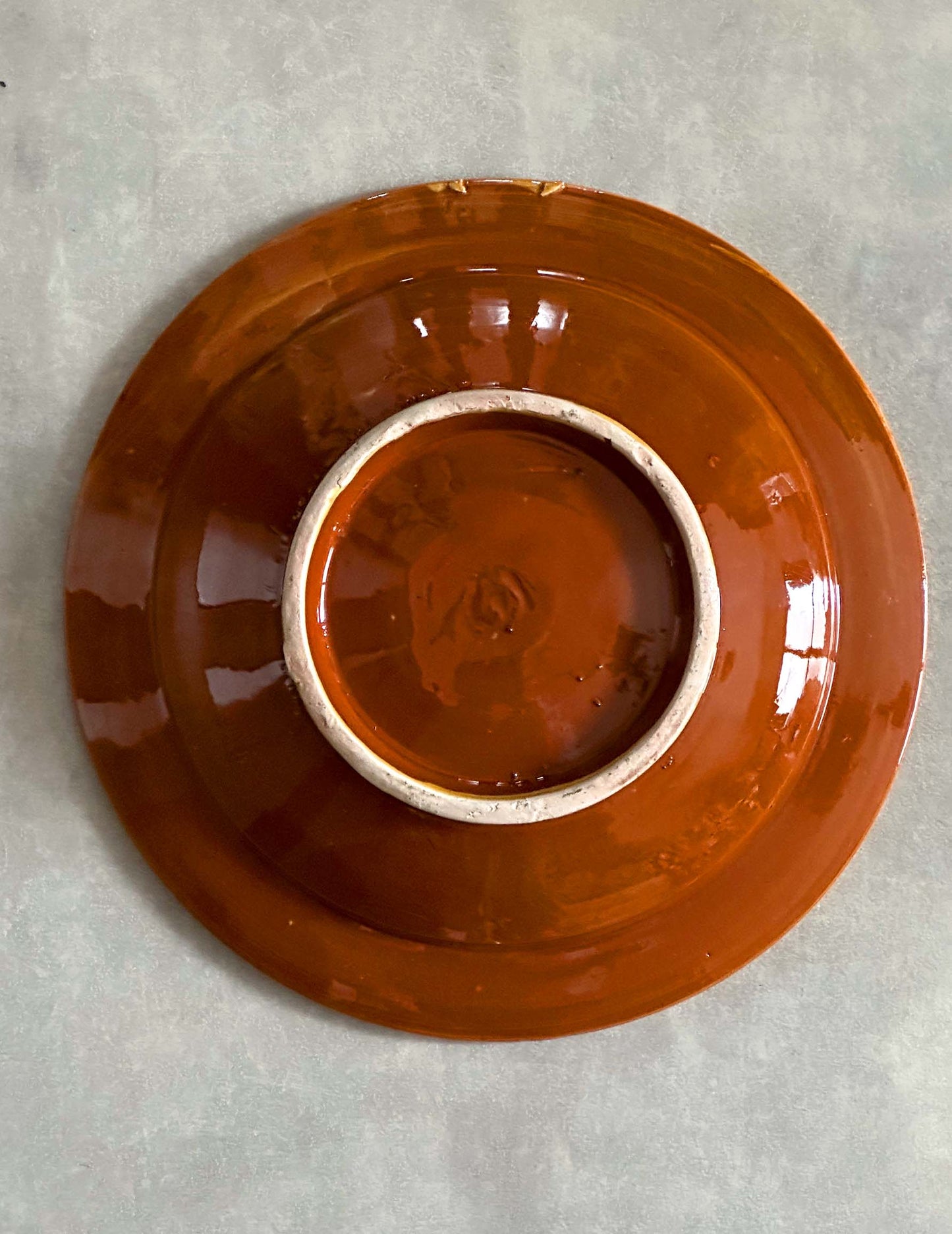 Handmade ceramic plate