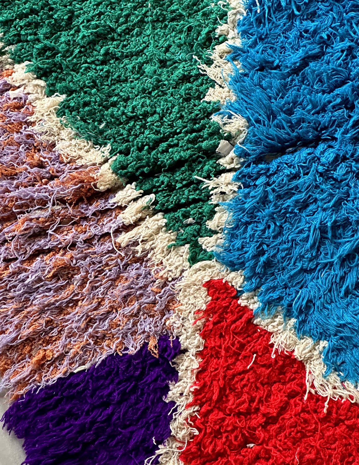 Vintage Boucherouite Rug