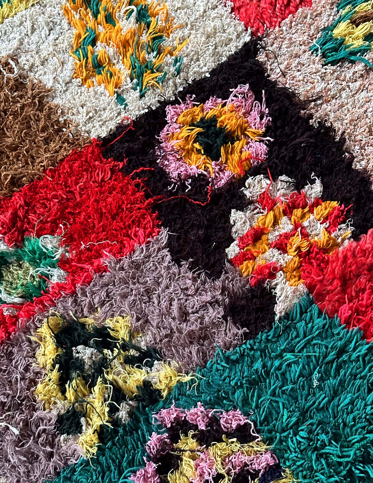 Vintage Boucherouite Rug