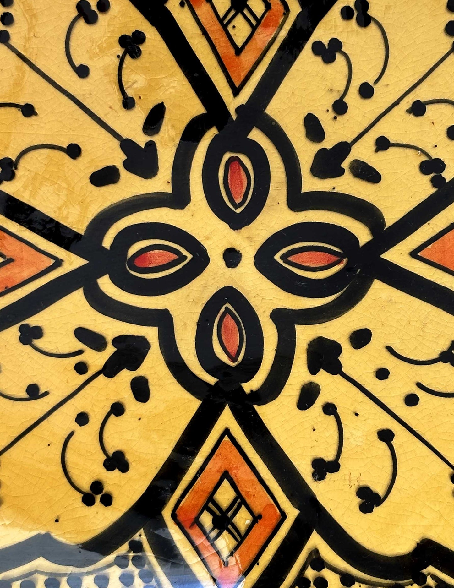 Handmade ceramic plate