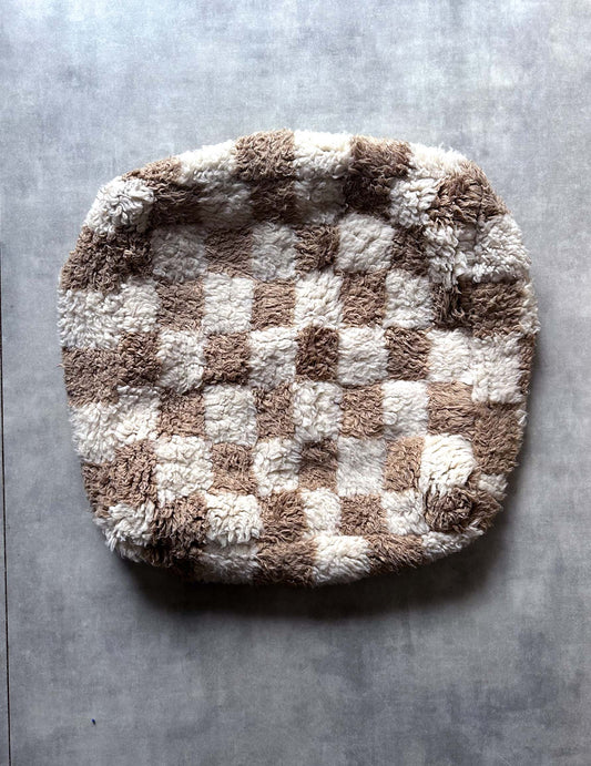 Checker Pouf
