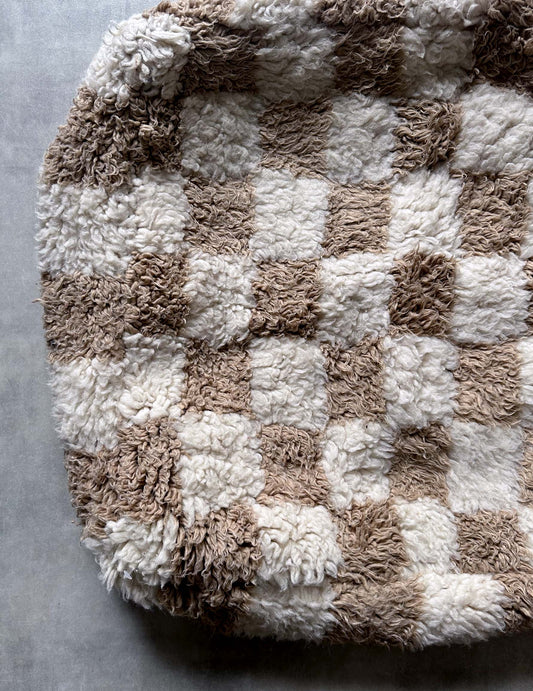 Checker Pouf