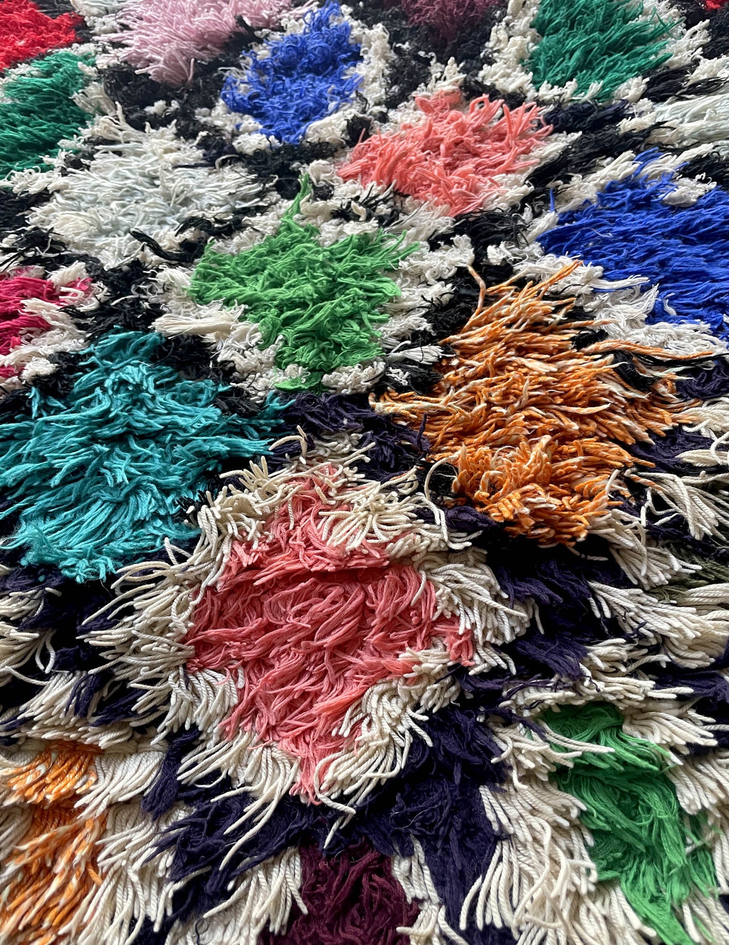 Vintage Boucherouite Rug