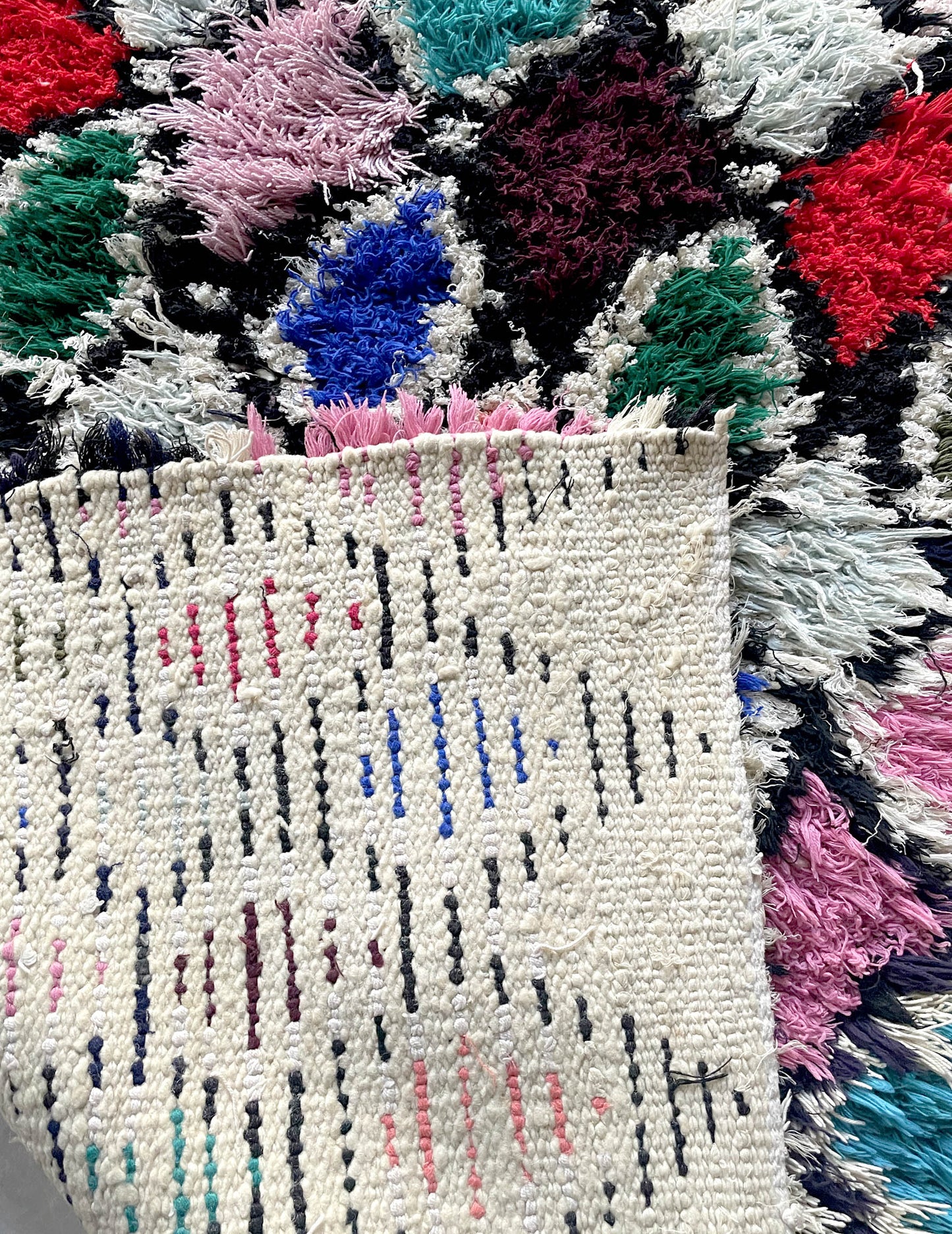 Vintage Boucherouite Rug