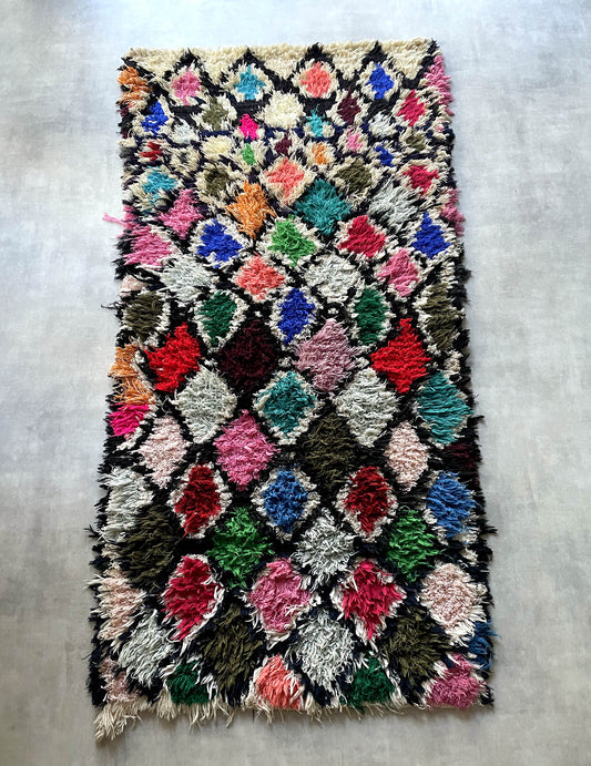 Vintage Boucherouite Rug