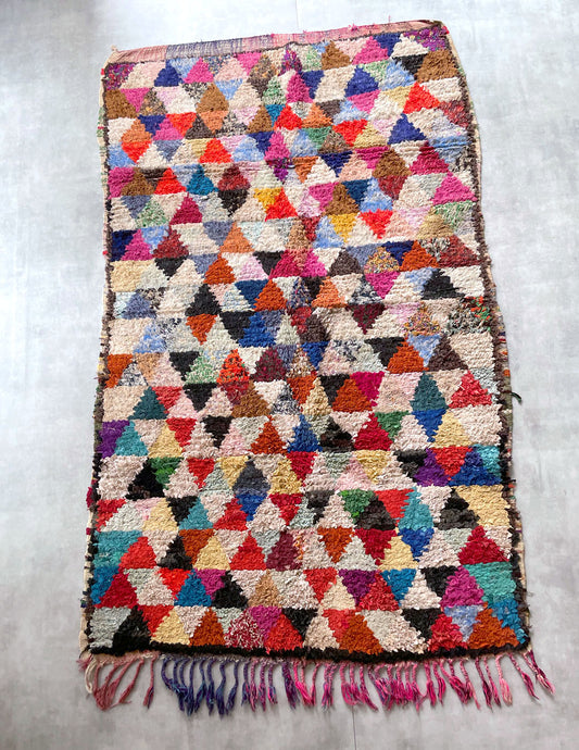 Vintage Boucherouite Rug