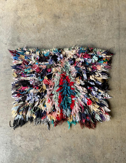 Vintage Boucherouite Rug