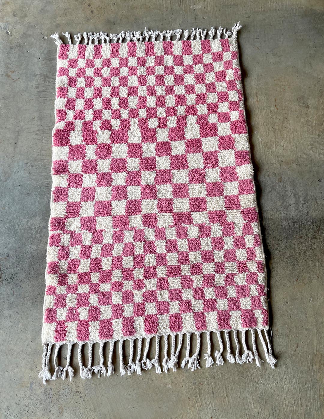Checker rug