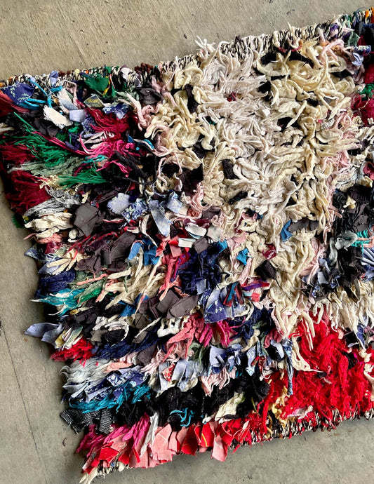 Vintage Boucherouite Rug