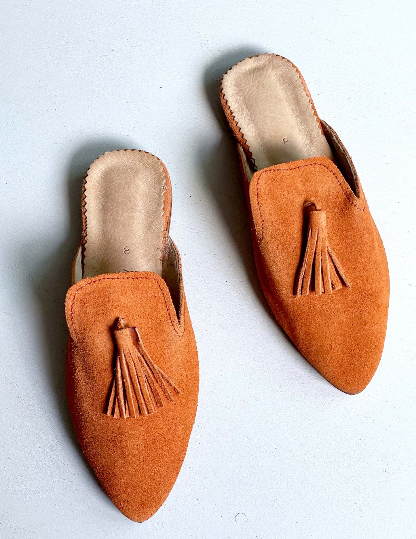 Suede babouche