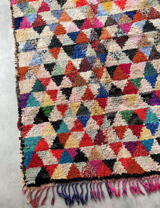 Vintage Boucherouite Rug