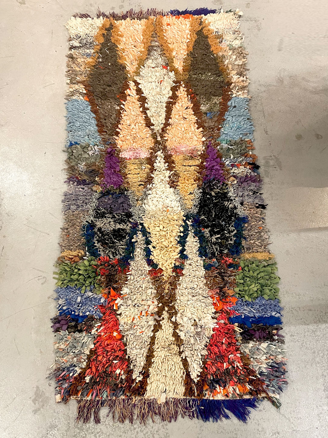 Vintage Boucherouite Rug