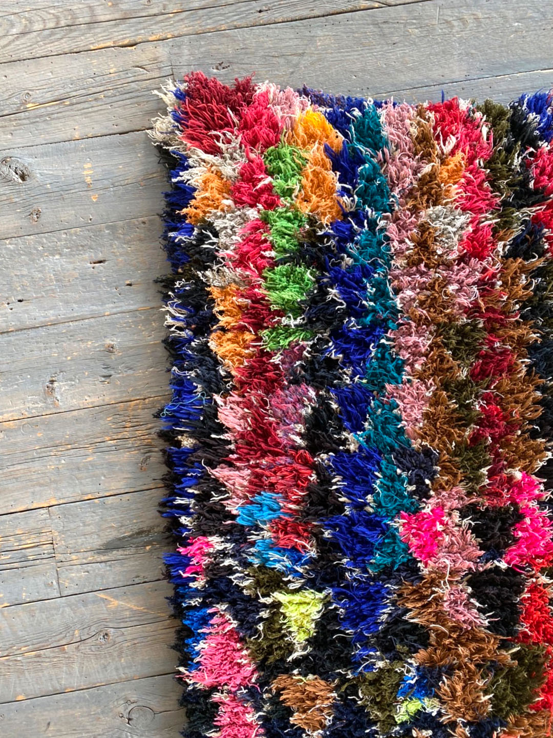 Vintage Boucherouite Rug